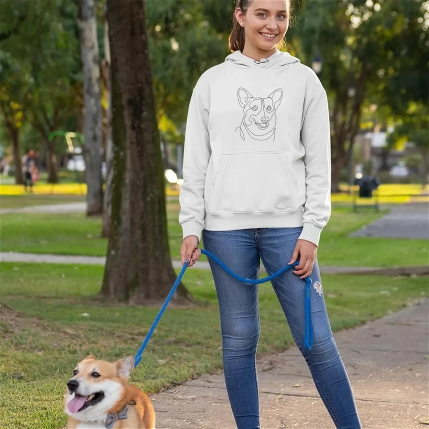 Custom Pet Portrait Sweatshirt