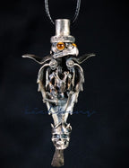 Duke Skull Owl Pendant