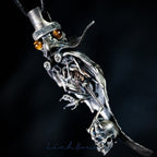 Duke Skull Owl Pendant