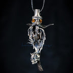 Duke Skull Owl Pendant