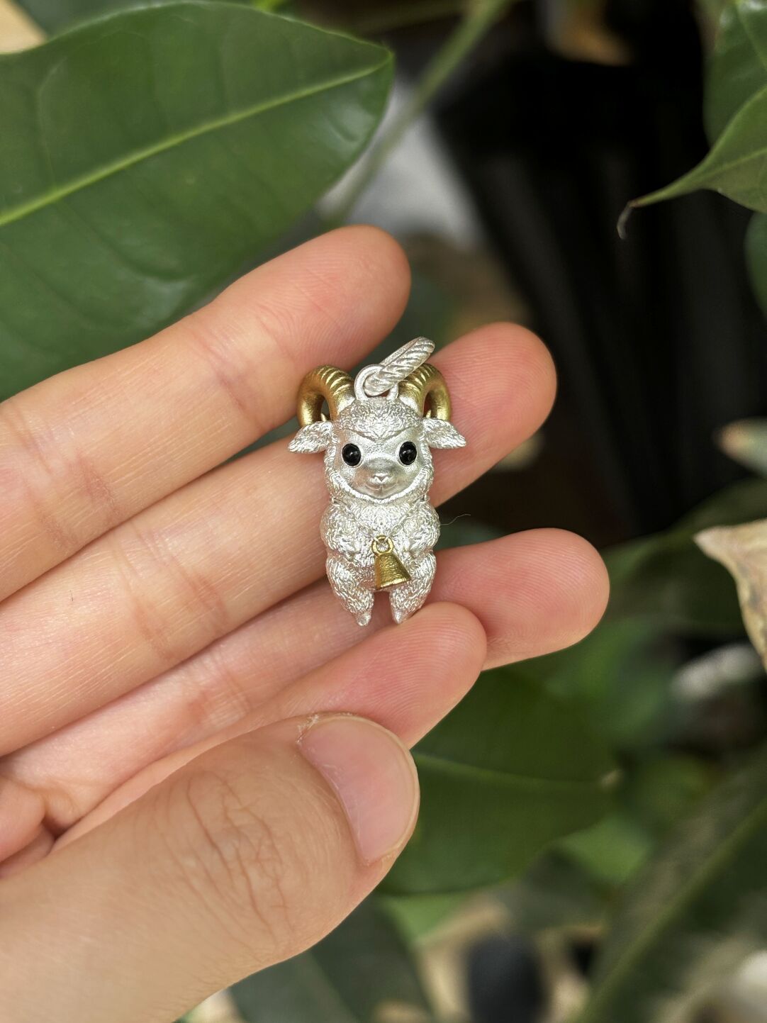 Sheep (Chinese Zodiac) Pendant