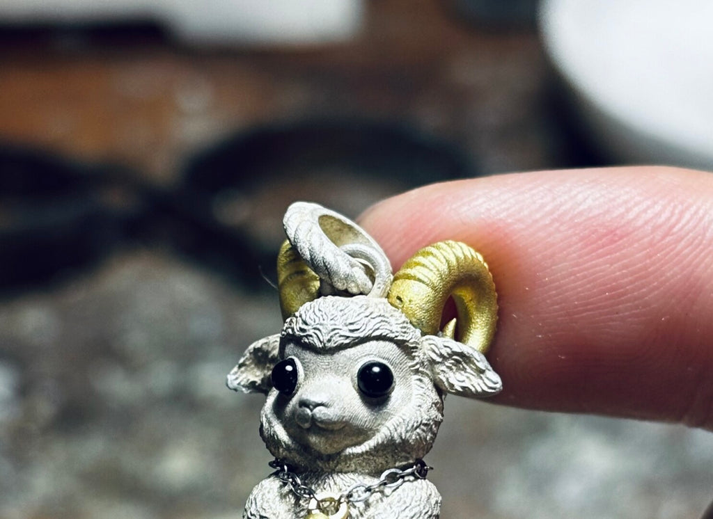 Sheep (Chinese Zodiac) Pendant