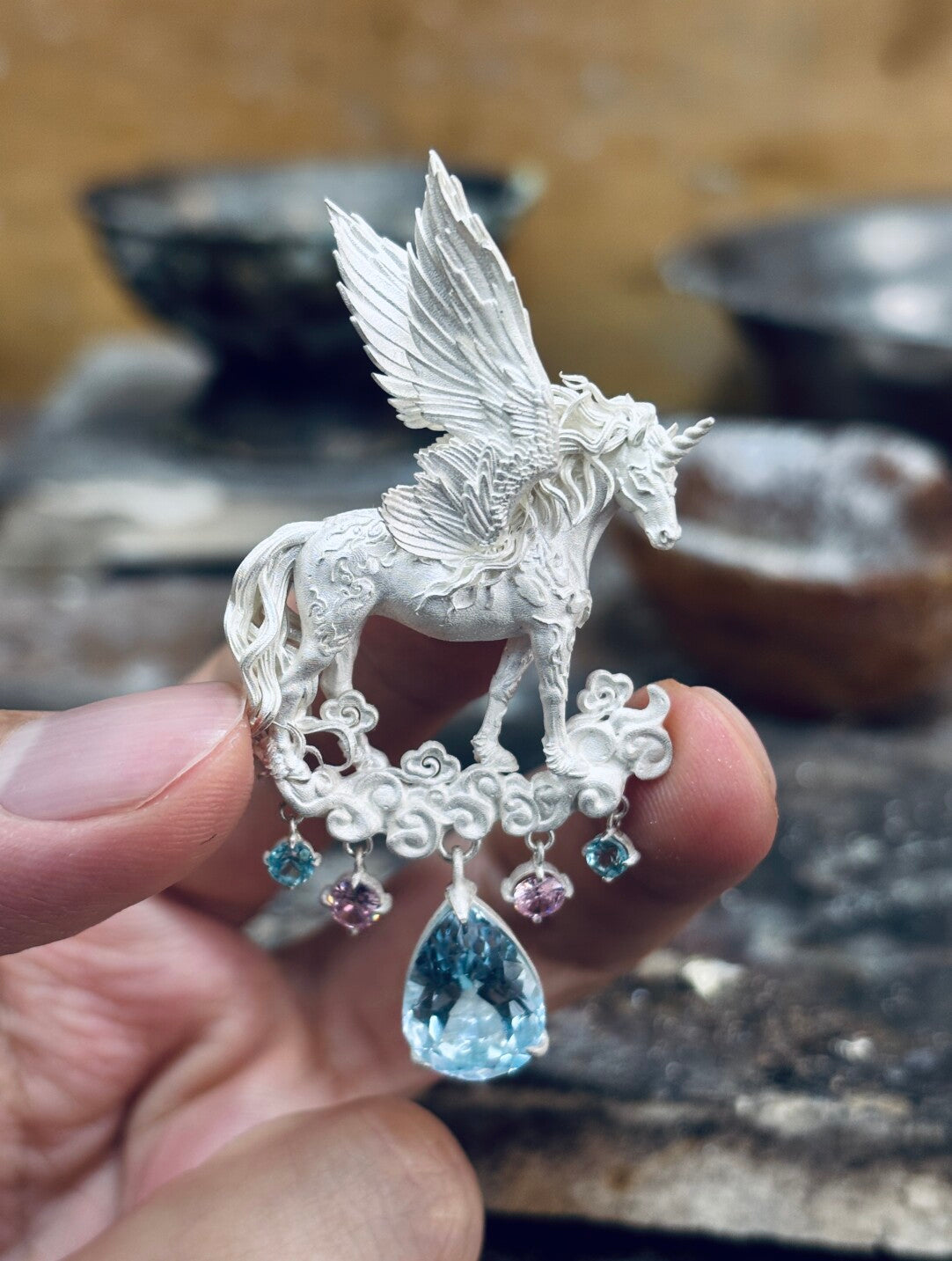 Unicorn pendant