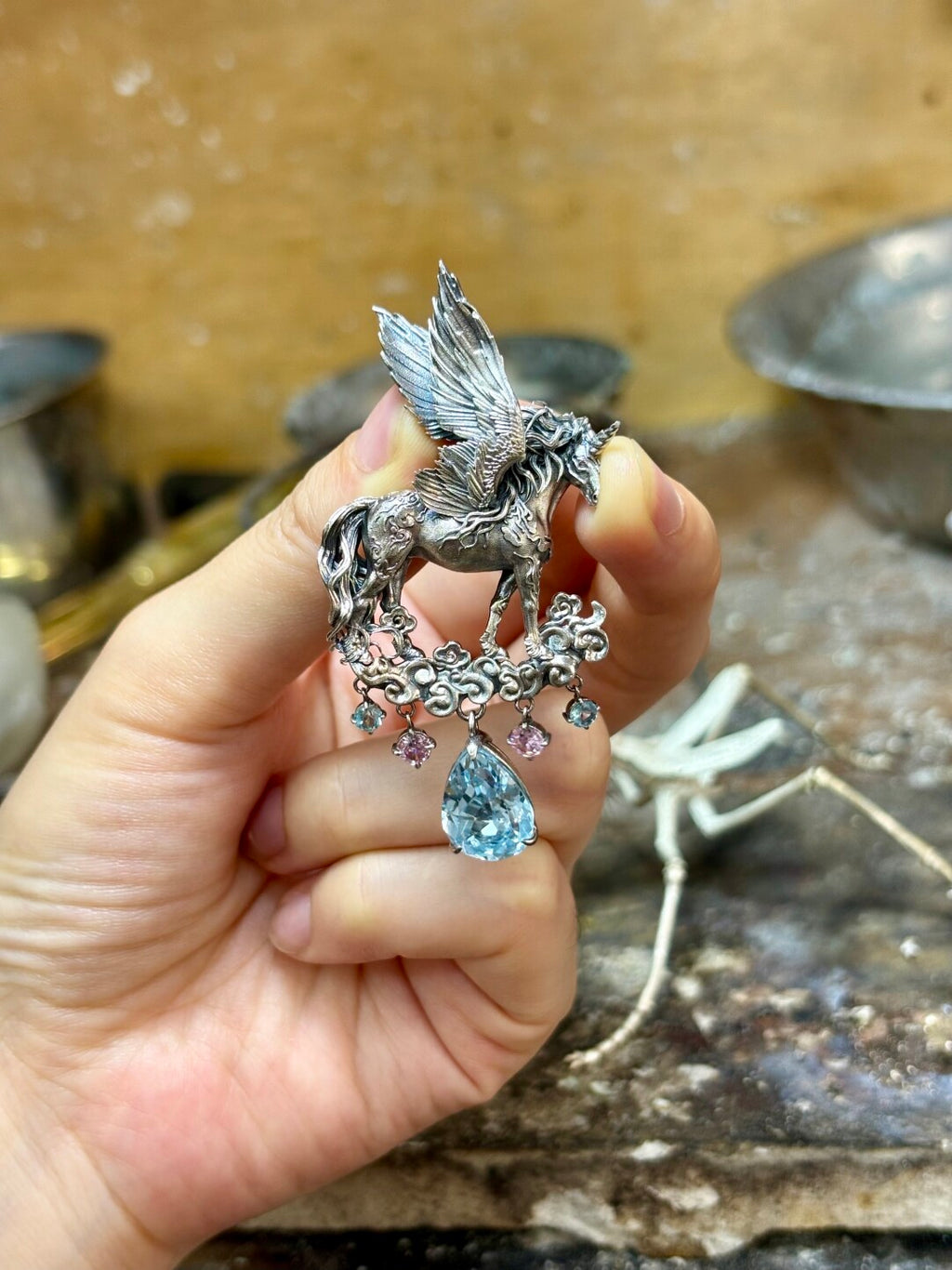Unicorn pendant