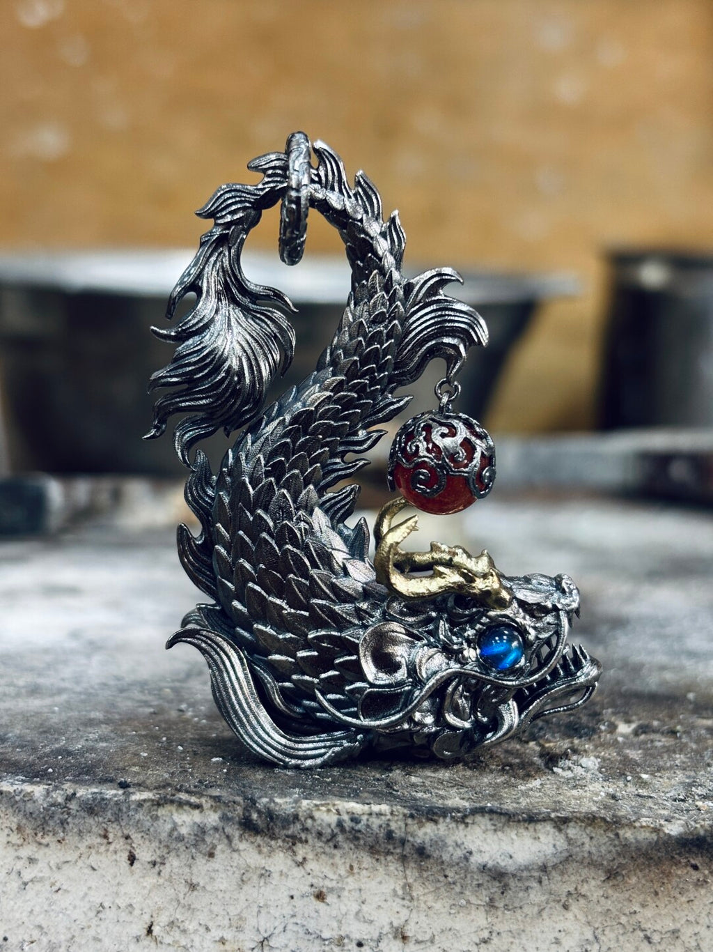 Dragon Fish Pendant