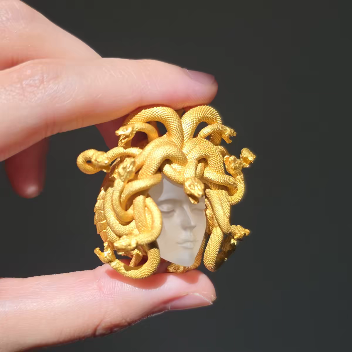 Medusa Talisman Pendant