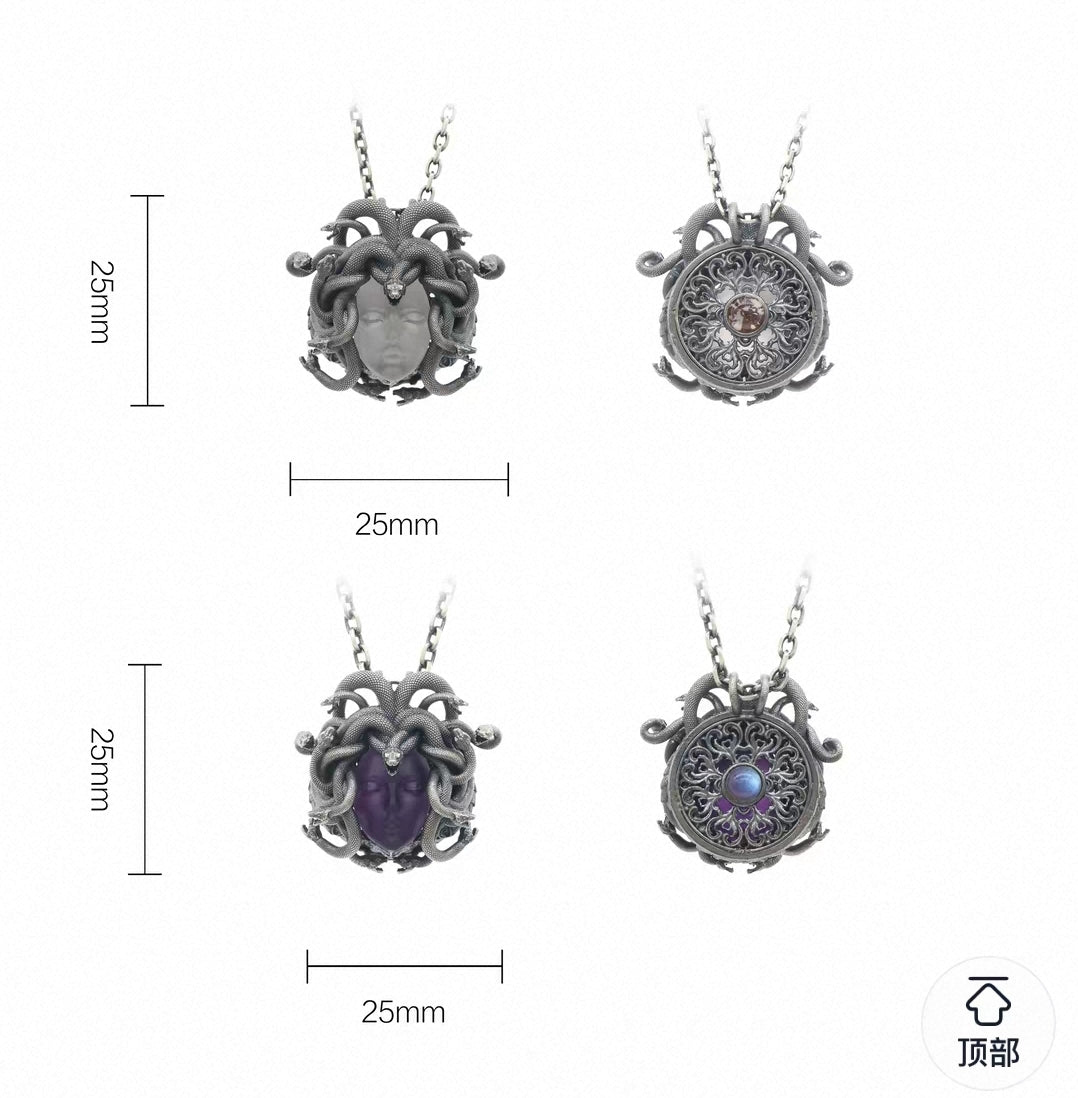 Medusa Talisman Pendant