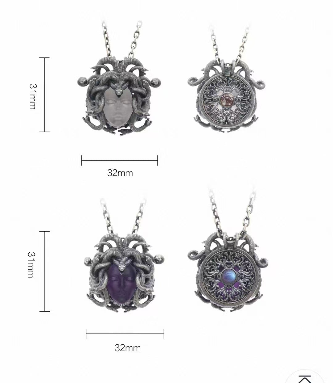 Medusa Talisman Pendant