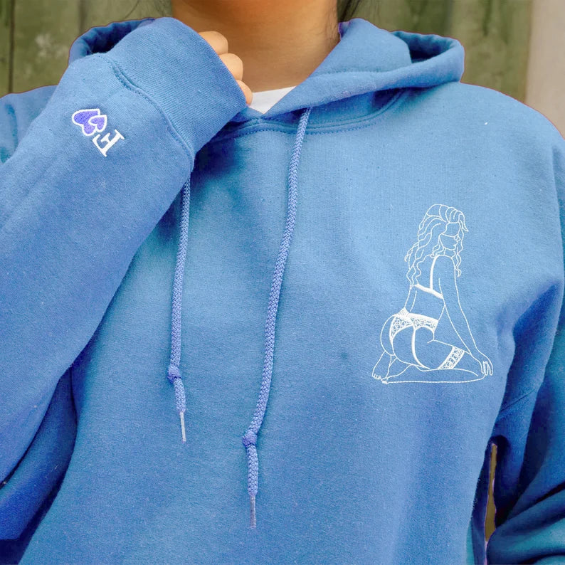 Custom Embroidered Spicy Sweatshirt