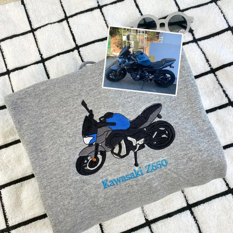 Custom Embroidered Car Sweatshirt