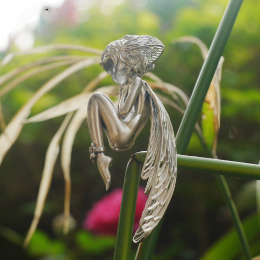 Golden Cicada Girl Necklace