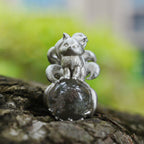 Nine-tailed fox pendant