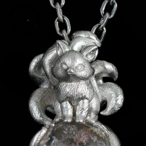 Nine-tailed fox pendant