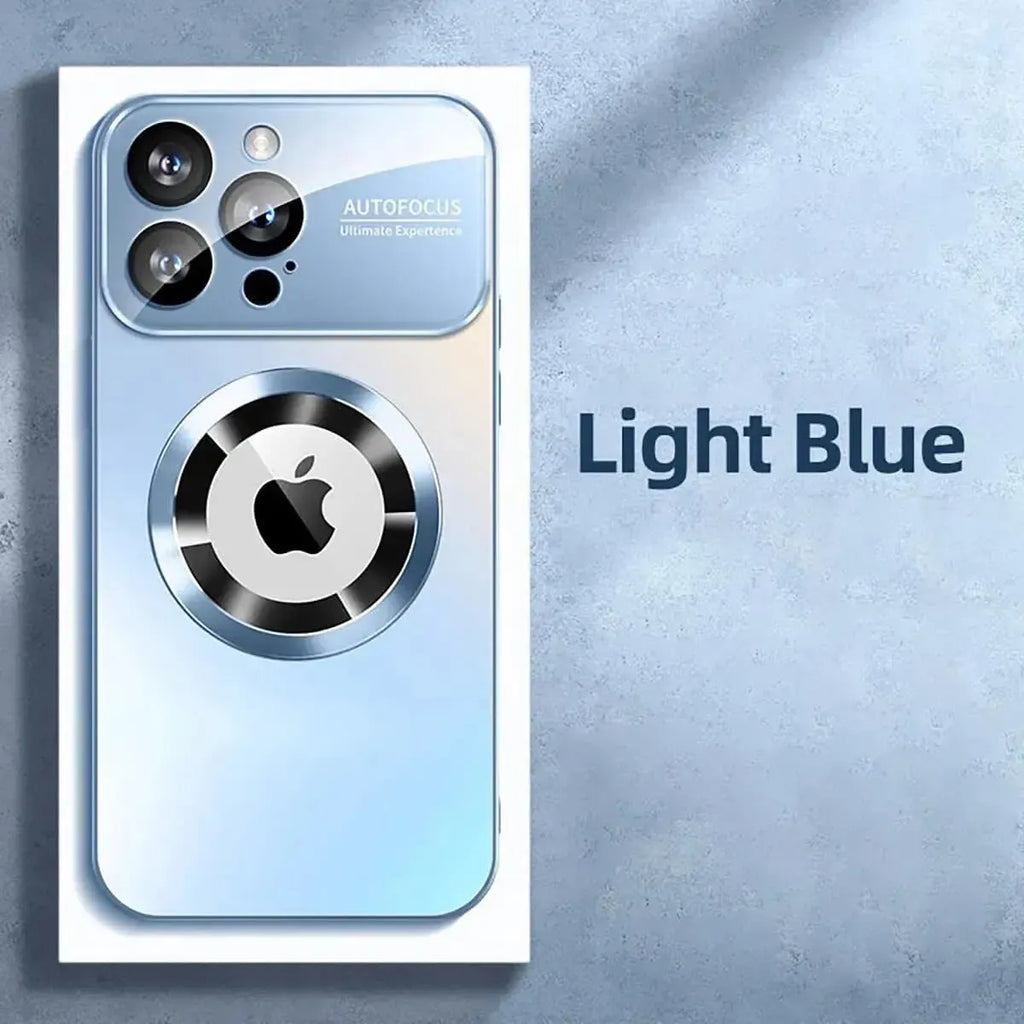 iPhone glass case with AG nano-frosted process